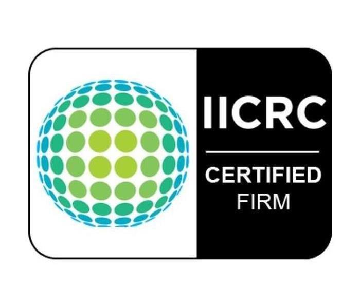 SERVPRO of Paris is an IICRC firm